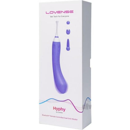 Introducing the Hyphy Purple Dual-End High-Frequency Vibrator for Instant Orgasms - Model HY-2021.
