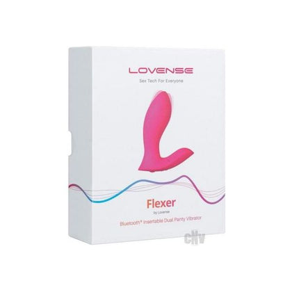 Flexer Pink: App-Controlled Wearable Panty Vibrator - Model FXP-1001 - Women's G-Spot and Clitoral Stimulation - Pleasure in Pink