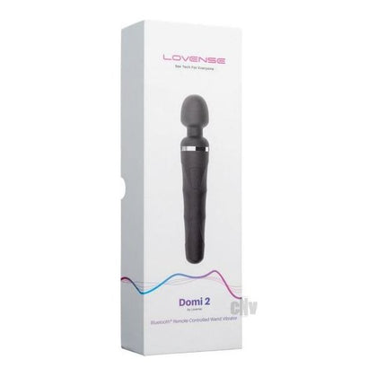 Domi 2 Black - Powerful Wand Vibrator with Extended Battery Life and Enhanced Connectivity