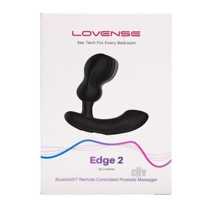 Edge 2 Black: The Ultimate Adjustable Prostate Massager for Unparalleled Pleasure