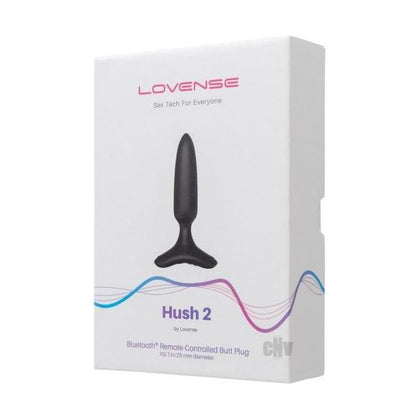Hush Plug 1 Black: The Ultimate Smartphone-Controlled Butt Plug for Solo and Long-Distance Play