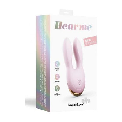 Hear Me Baby Pink - Intense Clitoral Stimulator for Explosive Pleasure - Model HM-001 - Women's Vibrating Toy