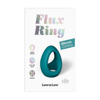 Flux Ring Teal Me - Dual Cock Ring for Extended Pleasure