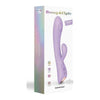 Bunny and Clyde Viva Mauve Dual Stimulation Tapping Vibrator - Model BCV-1001 - For Women - G-Spot and Clitoral Pleasure - Mauve
