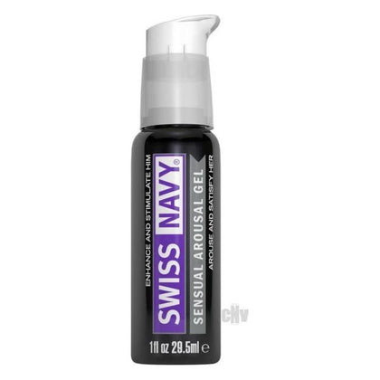 Swiss Navy Sensual Arousal Gel - Intense Pleasure for Couples - Model SNG-1oz - Unisex - Enhanced Stimulation for Him and Arousal for Her - Intensify Your Bedroom Experience - Clear Formula