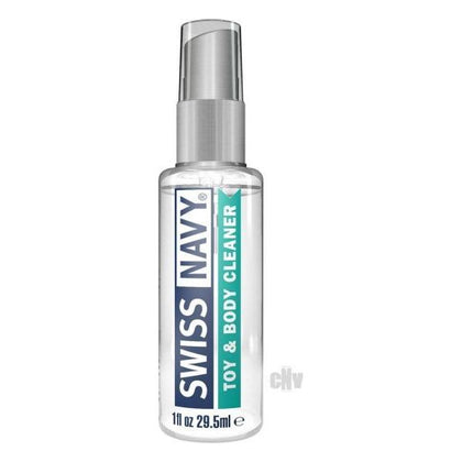 Swiss Navy Toy and Body Cleaner 1oz - Ultimate Cleansing Solution for All Your Intimate Pleasures