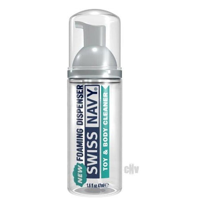 Swiss Navy Toy and Body Cleaner 1.6oz - Powerful Tea Tree Oil Formula for Thorough Cleansing of Adult Toys and Intimate Areas