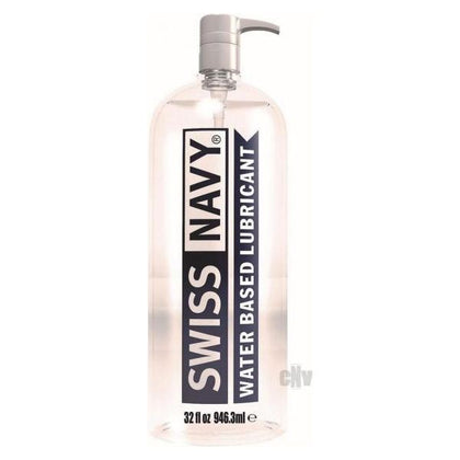 Swiss Navy Water Based Lubricant - Enhanced Viscosity and Slickness for Adult Toys - Model X32 - Unisex - Pleasure Enhancing Formula - Clear