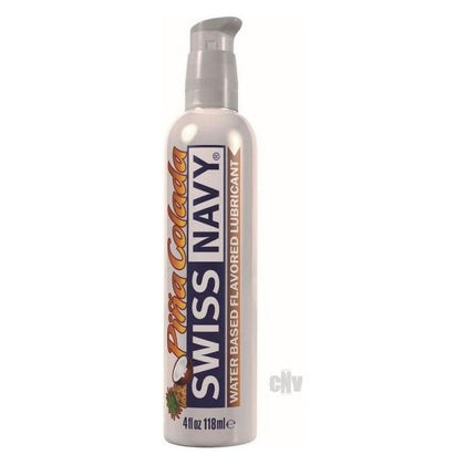 Swiss Navy Pina Colada Flavored Lubricant - Sensual Pleasure Enhancer for Intimate Moments - 4oz