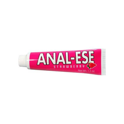 Strawberry Delight Anal-Ese Lubricant 1.5oz - Desensitizing Anal Pleasure Enhancer for a More Enjoyable Experience - Adult Naughty Store