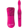 Pink Pleasure Pro 10-Function Waterproof Light-Up Anal Vibrator - Model A1 - For Her Pleasure - Adult Naughty Store