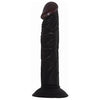 Real Skin All American Whopper Vibrating 7 Inches Dildo - Model AW-7B - Male Pleasure Toy - Brown