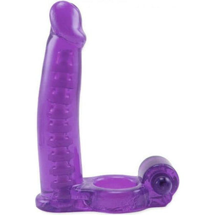 Purple Bendable Dildo Cock Ring with Wireless Bullet - The Ultimate Pleasure Enhancer for Him and Her - Adult Naughty Store