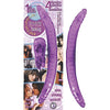 Bendable Double Dong Vibrator Multispeed Lavender - Adult Naughty Store