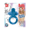 Introducing the Pleasure Pro 2000 Vibrating Rabbit Cock Ring - Blue: The Ultimate Clitoral Stimulation Experience - Adult Naughty Store