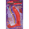 Ultimate Pleasure: Double Penetrator C Ring - Model DP-5000 - For Him and Her - Dual Stimulation - Waterproof - Black - Adult Naughty Store