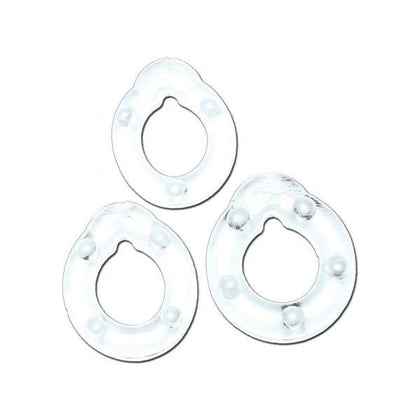 All American Triple Rings - Clear
Introducing the All American Triple Rings - The Ultimate Pleasure Enhancer for Longer, Harder Erections - Model AATR-001 - Designed for All Genders and Deliv - Adult Naughty Store