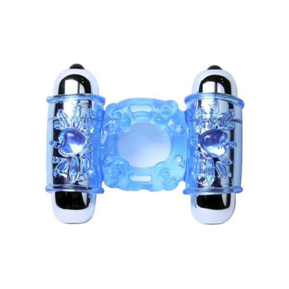 Hero Dual Mega Love Bullet Blue - Powerful Dual Pleasure Vibrating Bullets for Him and Her