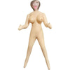 Mai Li Asian Love Doll Inflatable Flesh - Life-Size PVC Sex Toy Model #MLAD-001 for Men - 3 Penetrable Love Tunnels - Realistic Bodacious Breasts - Pleasure Delivered in Flesh Color - Adult Naughty Store