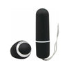 XYZ123 Velvet Touch Power Ring Remote Mini Slim Bullet Vibrator - Intense Pleasure for Both Genders - Black - Adult Naughty Store