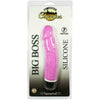 Timeless Classics Big Boss Silicone Vibrator Waterproof 6.5 Inch Pink - Adult Naughty Store