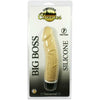 Timeless Classics Big Boss 6.5 Inch Beige Silicone Vibrator - Powerful Multi-Function Pleasure Toy for Women - Adult Naughty Store