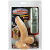 All American Mini Whoppers 5in Curved Vibrating Dong - The Ultimate Pleasure Experience for Her and Him - Adult Naughty Store