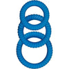 Ram Ultra Cocksweller Silicone C Rings Blue - Adult Naughty Store