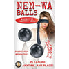 Introducing the Nen Wa Magnetic Hematite Balls Graphite - The Ultimate Arousal Experience for All Genders, Delivering Pleasure Anytime, Anyplace - Adult Naughty Store