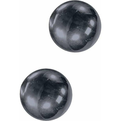 Introducing the Nen Wa Magnetic Hematite Balls Graphite - The Ultimate Arousal Experience for All Genders, Delivering Pleasure Anytime, Anyplace - Adult Naughty Store