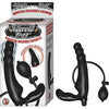 Mack Tuff Vibrating Inflatable Enforcer Black Probe - Model MT-2001 - Male Pleasure - Anal Stimulation - Black - Adult Naughty Store