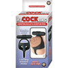 Introducing the SensaSilk™ Black Silicone Vibrating Cock Ring Bullet Scrotum Ring - Model SR-1001B - for Men - Pleasure Enhancer and Testicle Divider - Adult Naughty Store