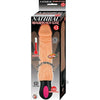 Natural Realskin Hot Cock #3 8 inches Beige Vibrating Dildo - Unleash Intense Pleasure for All Genders!