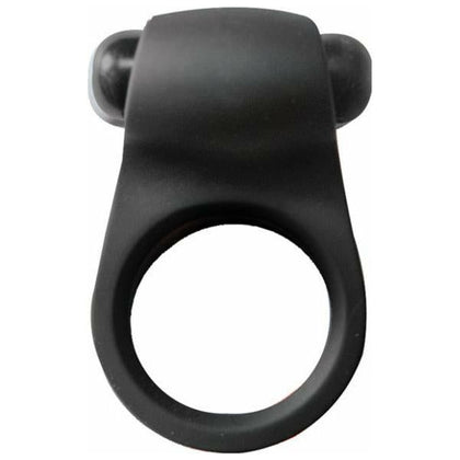 Maxx Gear Pleasure Vibrating Ring Black - The Ultimate Couples' Silicone Cock Ring for Intense Pleasure - Adult Naughty Store