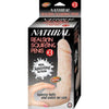 Natural Realskin Squirting Penis 03 7.5 inches Dildo Beige - Adult Naughty Store