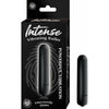 Nasstoys Intense Vibrating Bullet Black - Model NVB-001 - Unisex Pleasure Toy for Intense Stimulation - Adult Naughty Store