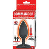 Nasstoys Commander Beginner Vibe Hot Butt Plug Black - Model NB-001 - Unisex Anal Pleasure Toy - Adult Naughty Store