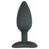 Nasstoys Commander Beginner Vibe Hot Butt Plug Black - Model NB-001 - Unisex Anal Pleasure Toy - Adult Naughty Store