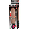 Natural Pleasure Co. Realskin Hot Cock #3 Brown Vibrating Dildo - Ultimate Pleasure for Him - Lifelike Sensations - Waterproof - USB Rechargeable - Adult Naughty Store