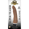 Ultra Classics Super Teaser UT-5001 Realistic Vibrating Dildo - Intense Pleasure and Sensual Stimulation - Unisex - Brown - Adult Naughty Store