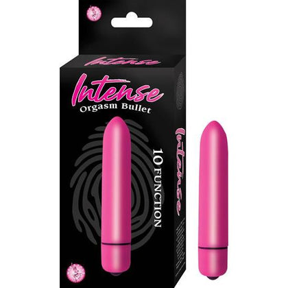 Introducing the SatisfyMe Intense Orgasm Bullet Vibrator Pink - Model X10: The Ultimate Pleasure Powerhouse for Her!