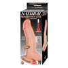 Natural Realskin Hotcock Curved 7 Fle - Realistic Heated Dildo for Enhanced Pleasure - Model 7FLE - Male and Female - G-Spot and Prostate Stimulation - Brown
