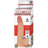 Nasstoys Real Cocks Self Lubricating 6-Inch Beige Realistic Dildo - Model NC-2001 - Unisex Pleasure Toy for Sensational Satisfaction - Adult Naughty Store