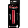 Introducing the Intense Travelers Red: The Ultimate Rechargeable Waterproof Aluminum Vibrator - Model IT-10 - Designed for All Genders and Unforgettable Pleasure! - Adult Naughty Store