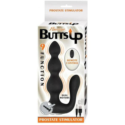 Introducing the Butts Up Prostate Stimulator Black - Model BUP-001: The Ultimate Pleasure for Men
