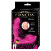 Princess Euphoria Pink Dual Motor Silicone Vibrator - Model PE-36D - For Vaginal and Anal Pleasure - Adult Naughty Store