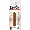 Exciter Multi-Function Bullet Copper: Powerful Rechargeable Clitoral Stimulator for Intense Pleasure - Adult Naughty Store