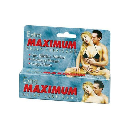 Introducing the Extra Maximum Delay Lubricant - The Ultimate Pleasure Extender for Long-lasting Intimacy! - Adult Naughty Store