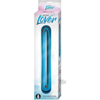 Nasstoys Secret Lover Blue Rechargeable Slimline Vibrator - Model NL-10B: Intense Pleasure for Her