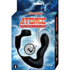 Aslan Atomic Inflatable Pspot Vibrator - Model BX10 - Male Prostate Stimulator - Black